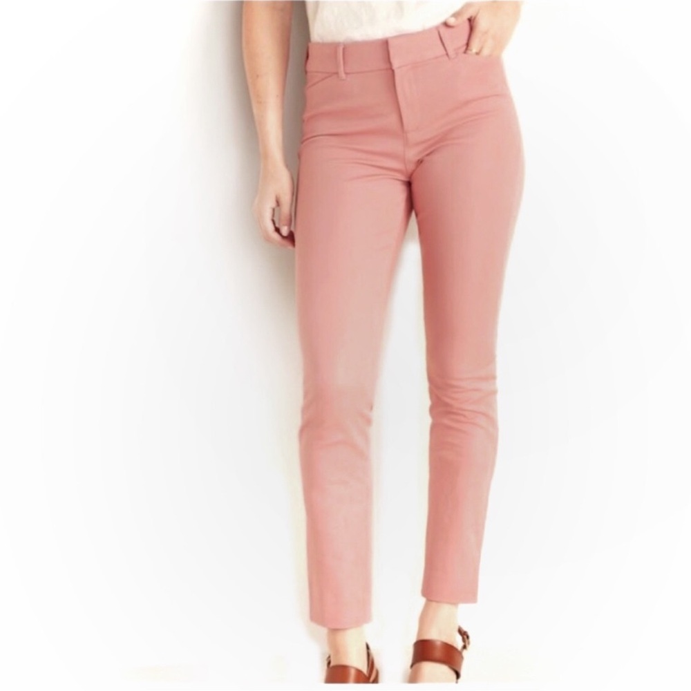 OLD NAVY PIXIE Ankle Pant Pink Salmon Skin…